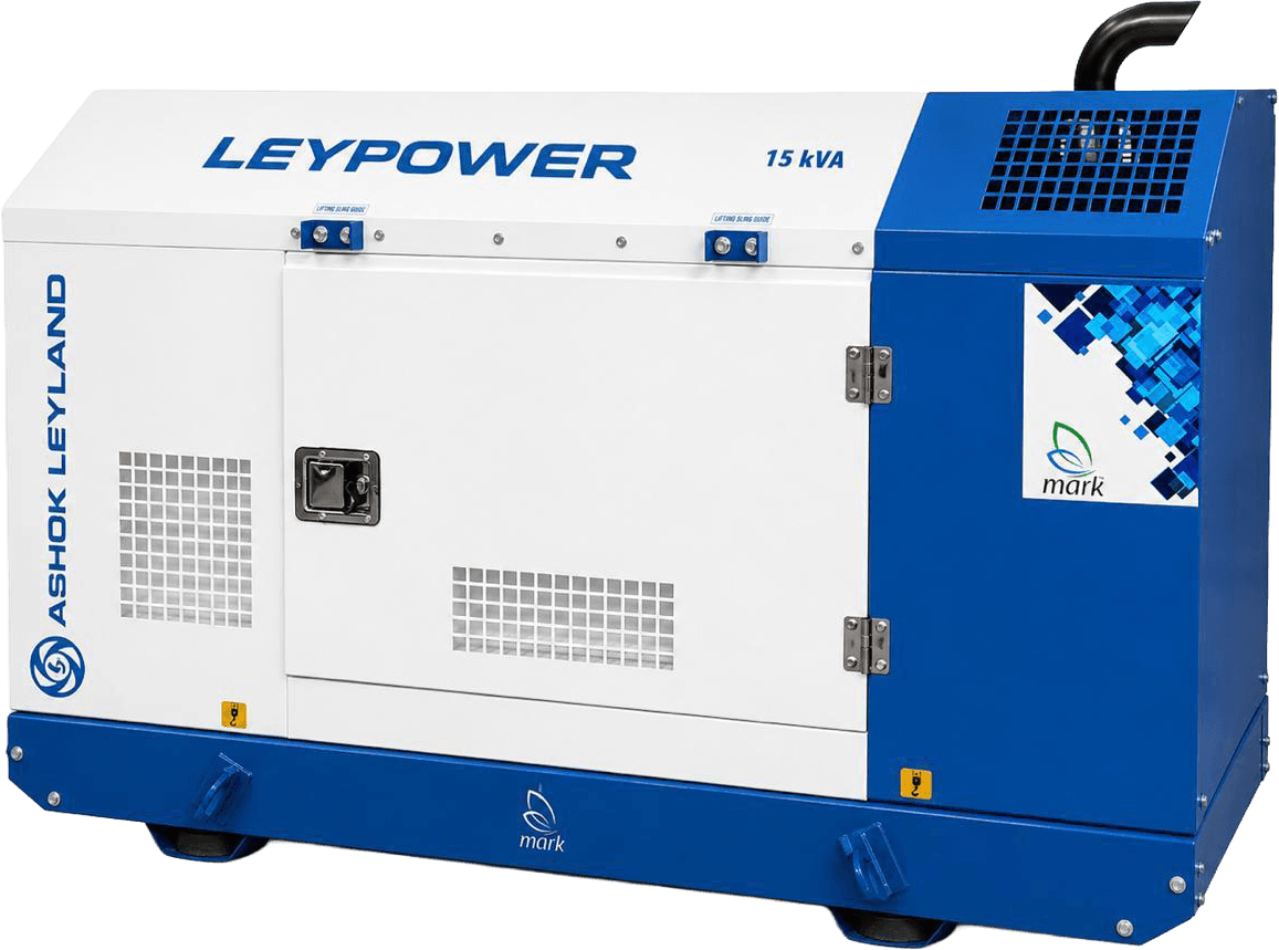 LEYPOWER 15 kVA Ashok Leyland diesel generator by Mark Potentia